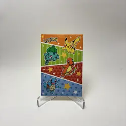 Kanto Gen 1 Starters - Cracked Ice Holo - Pokemon Electric Pikachu Card Database - Image 1