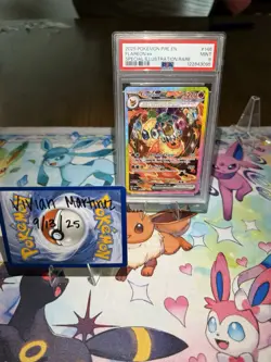 Pokemon Prismatic Evolutions Flareon EX TCG Special Illustration Card 146/131 - Image 1