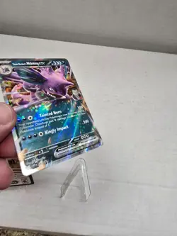 Pokemon TCG: Team Rocket's Nidoking EX SVP 217 Black Star Promo with code card - Image 3