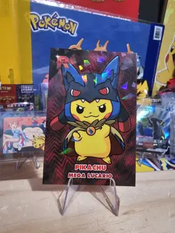 Pokemon Team Rocket Card Database - Pikachu Mega Lucario Poncho Photo Gallery - Image 4