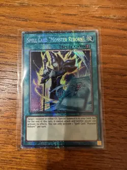 Spell Card "Monster Reborn" - MP25-EN006 - Starlight Rare YuGiOh - Image 1