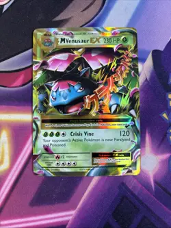 M Venusaur EX 2/108 - Evolutions - Full Art Pokemon Card - VLP - Image 1
