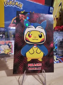 Pokemon Team Rocket Card Database - Pikachu Snorlax Poncho Photo Gallery - Image 2