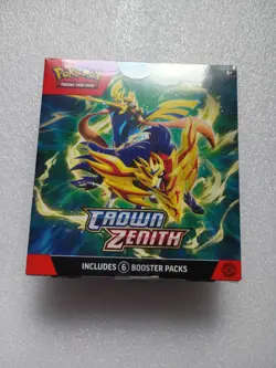Pokemon TCG Crown Zenith Booster Bundle - 6 Pack Sealed 820650858963 - Image 1