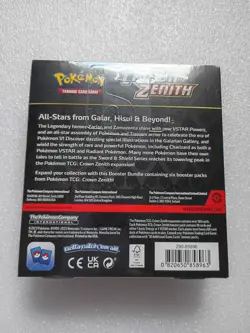 Pokemon TCG Crown Zenith Booster Bundle - 6 Pack Sealed 820650858963 - Image 2