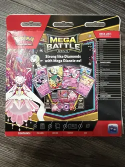Pokemon TCG: Mega Battle Deck— Mega Diancie ex Box Brand New Sealed - Image 2