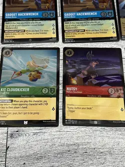 8 Card Mixed Lot of Cold Foil Disney Lorcana - Image 4