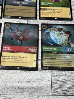 8 Card Mixed Lot of Cold Foil Disney Lorcana - Image 5