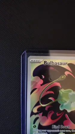 Nintendo Bulbasaur 133/132 Mega Evolution Holo Full Art Rare Stamped English - Image 2