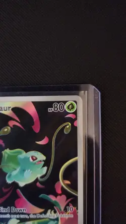 Nintendo Bulbasaur 133/132 Mega Evolution Holo Full Art Rare Stamped English - Image 3
