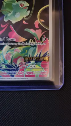 Nintendo Bulbasaur 133/132 Mega Evolution Holo Full Art Rare Stamped English - Image 4