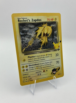 Rocket's Zapdos, Pokemon Near Mint, Celebrations, Holo Rare, 15/132 - Image 1
