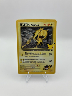 Rocket's Zapdos, Pokemon Near Mint, Celebrations, Holo Rare, 15/132 - Image 4