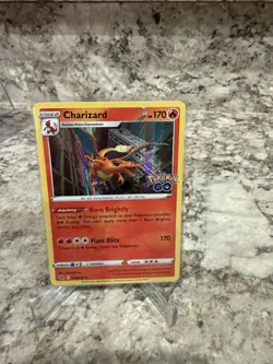 Charizard Holo Rare Holo 010/078 Pokemon GO NM - Image 1