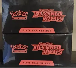 Pokemon Scarlet & Violet Destined Rivals LOT of 2 SEALED ETB Mewtwo Giovanni - Image 5