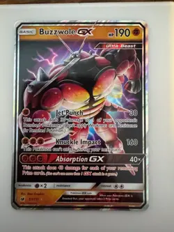 Buzzwole GX - Crimson Invasion 57/111 - Pokemon TCG - Image 1