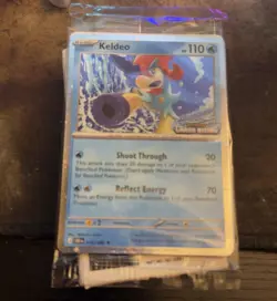 Pokemon TCG Keldeo Chaos Rising 019/086 Stamped PROMO Sealed - Image 1