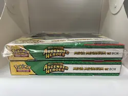 2x Pokemon Mega Evolution Ascended Heroes Mega Meganium EX Box Factory Sealed - Image 2