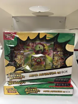 2x Pokemon Mega Evolution Ascended Heroes Mega Meganium EX Box Factory Sealed - Image 3