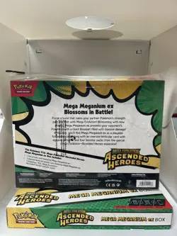 2x Pokemon Mega Evolution Ascended Heroes Mega Meganium EX Box Factory Sealed - Image 4
