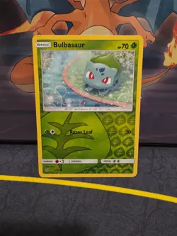 Bulbasaur 1/73 Reverse Holo Shining Legends Pokemon TCG - NM- - Image 1