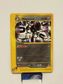 POKEMON TCG MAGNETON 22/147 NON HOLO RARE AQUAPOLIS LP+ - Image 1