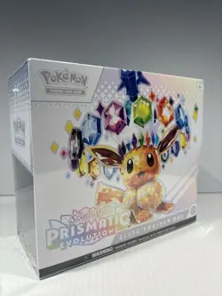 Pokemon TCG: Prismatic Evolutions ETB Factory Sealed (9 Booster Packs) - Image 1