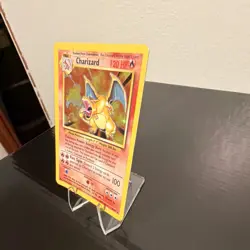 Pokemon TCG Charizard 4/102 Base Set Holo Rare 1999 English 120 HP Stage 2 - Image 3