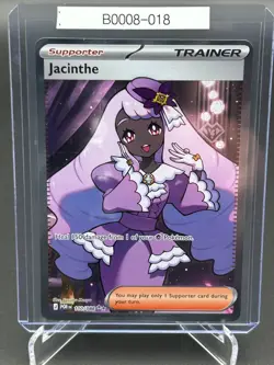 Pokemon TCG Jacinthe 110/088 Perfect Order Full Art Trainer B0008-018 - Image 1