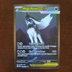 Pokemon TCG Mega Absol EX 180/132 MEGN Foil EX 280 HP English - Image 1
