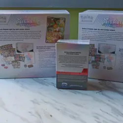 2 Pokemon TCG Prismatic Evolutions E T B. 1 Prismatic Booster Bundle. - Image 3