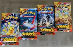 Pokemon Surging Sparks Booster Packs SV08 Sealed Scarlet & Violet TCG - Image 1