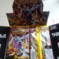 Pokemon Japanese Wild Forces 5 Pack Lot - Image 1