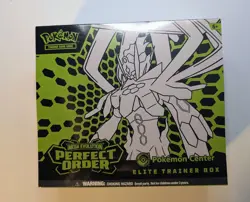 Perfect Order Pokemon Center ETB Elite Trainer Box Pokemon TCG Sealed New - Image 1