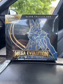 Pokemon TCG Mega Evolution Mega Lucario Elite Trainer Box ETB NEW Factory Sealed - Image 1