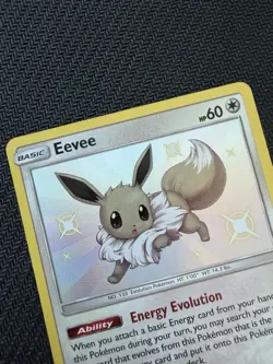 Pokemon Eevee SV41/SV94 Hidden Fates Shiny Vault Holo - NM/LP - Image 2