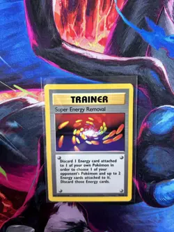 Super Energy Removal 79/102 Rare Base Set Shadowless Pokemon Unlimited HP - Image 1