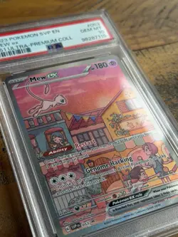 Pokemon TCG Mew ex Blackstar 151 Promo SVP 053 - PSA 10 - Image 2