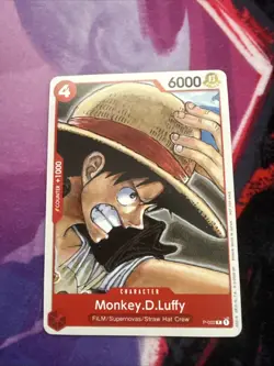 Monkey D. Luffy One Piece Film Red P-022 One Piece Promotion Card Promo English - Image 1