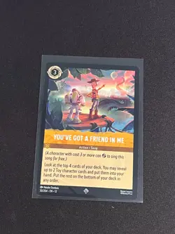 You’ve Got A Friend In Me 30/204 Super Rare Disney Lorcana Wilds Unknown - Image 1