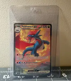 Pokemon TCG Salamence EX Journey Together Special Illustration Rare Card 187/159 - Image 1
