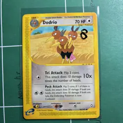 NM Dodrio Reg. Non-Holo 46/147 Aquapolis Pokemon Card - Image 1