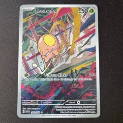 Scarlet & Violet Pokemon Card : Toedscool #201 : Illustration Holo - Immaculate - Image 1