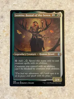 MTG NM Jasmine Boreal of the Seven Etched Foil [Dominaria United Commander] - Image 1
