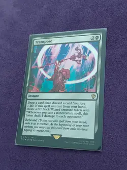 Transpose (Surge Foil) #52 (NM) Final Fantasy FIC Magic MTG - Image 2