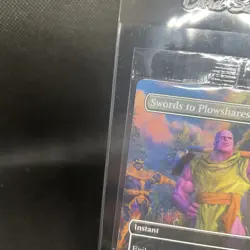 MtG Swords to Plowshares PSA Magazine Promo P0001 Marvel Thanos Sealed - Image 3