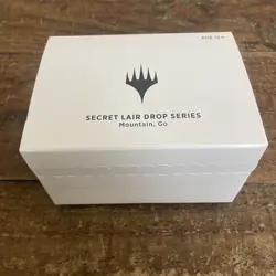 Mountain, Go Secret Lair SEALED Magic the Gathering MTG 4x Lightning Bolt New - Image 1