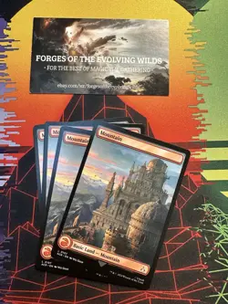 Mountain 0107 Full Art x4 4x 4 ACR Assassin's Creed - Image 1