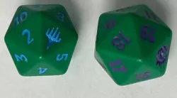 MTG Teenage Mutant Ninja Turtles Spindown D20 Dice Donatello Leonardo Set Both 2 - Image 1