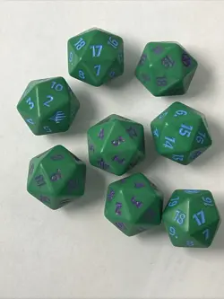 MTG Teenage Mutant Ninja Turtles Spindown D20 Dice Donatello Leonardo Set Both 2 - Image 2